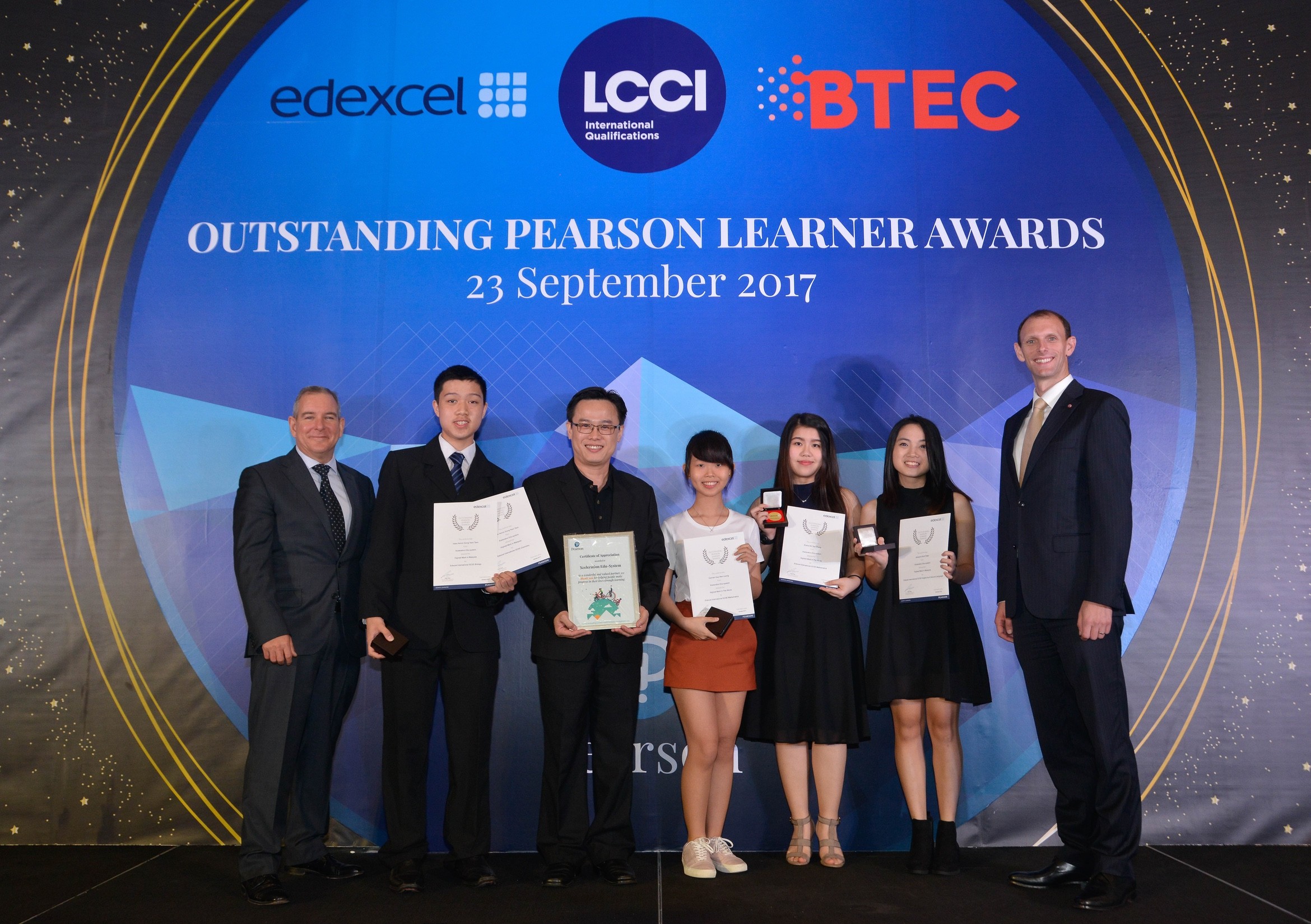 Pearson Outstanding Learner Awards 2017